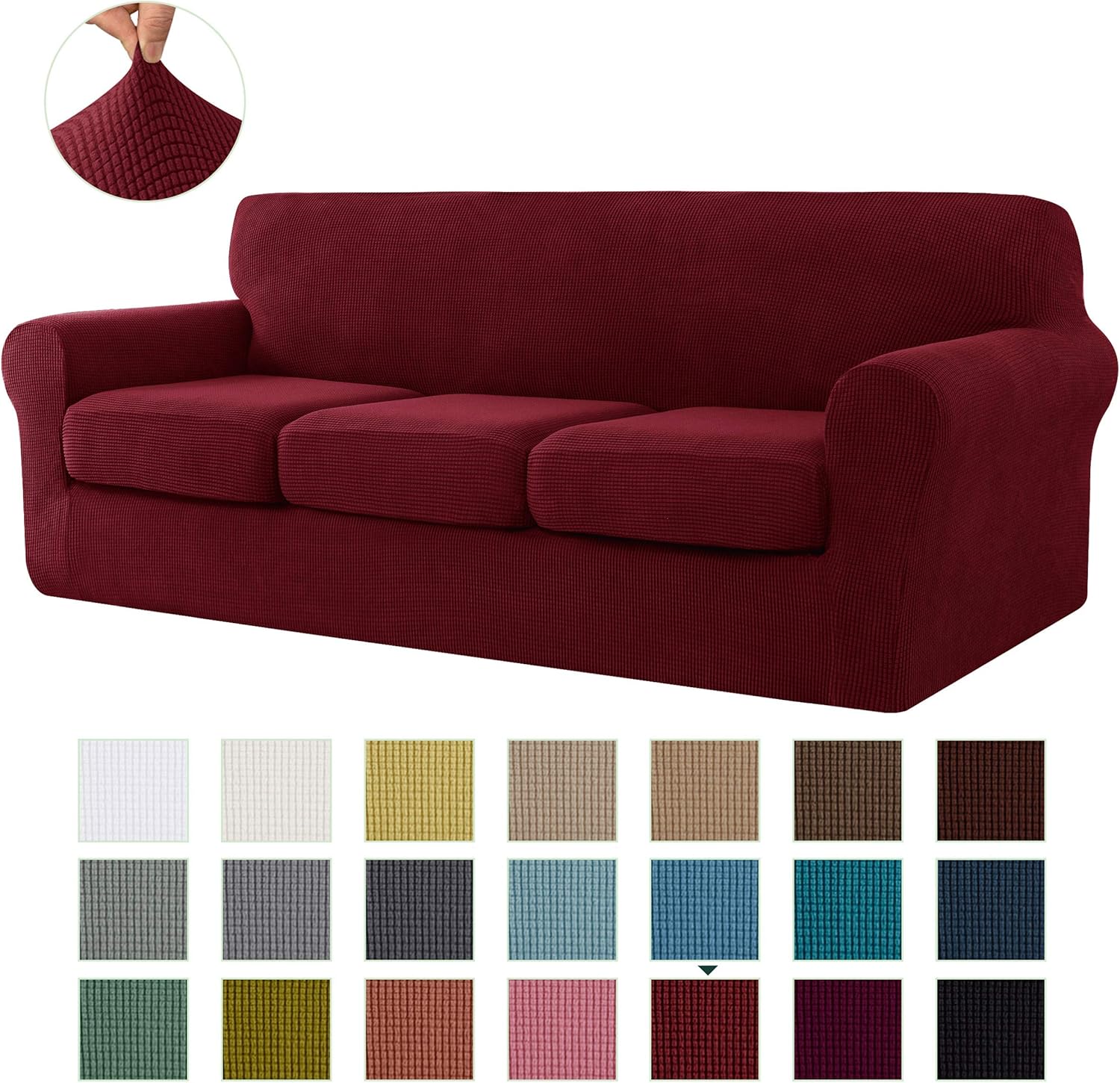 Chunyi Chun Yi Stretch Sofa Slipcover Separate Cushion Couch Cover - How To Stretch Sofa Covers Chunyi Chun Yi Stretch Sofa Slipcover Separate Cushion Couch Cover - How To Stretch Sofa Covers