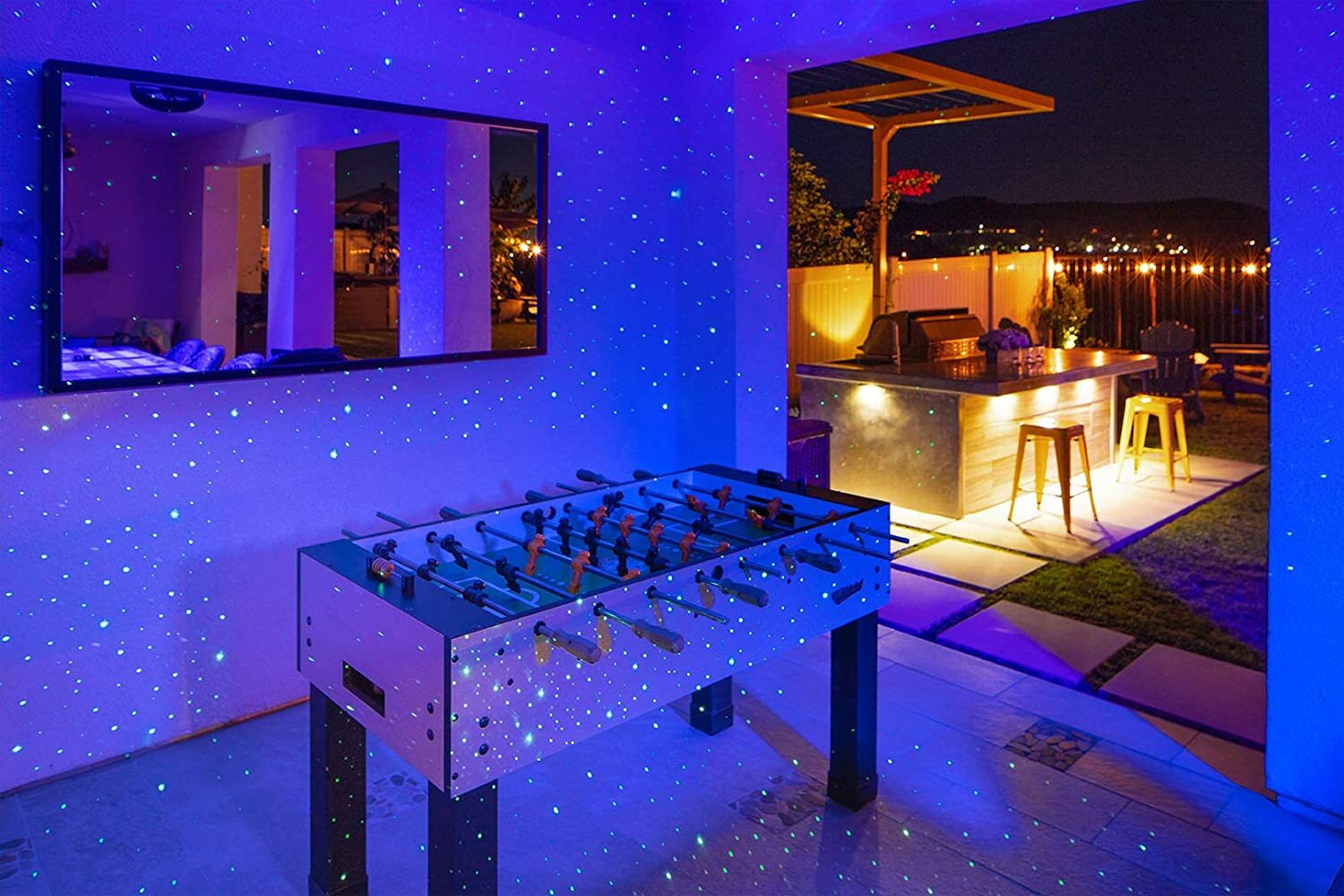 Blisslights Sky Lite Laser Star Projector W Led Nebula Cloud For Green