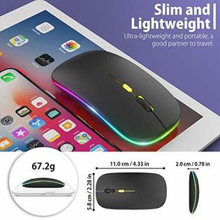 Okimo Doesnotapply Led Wireless Mouse Rechargeable Slim Silent Mouse 2 4g Portable Mobile Okimo Doesnotapply Led Wireless Mouse Rechargeable Slim Silent Mouse 2 4g Portable Mobile