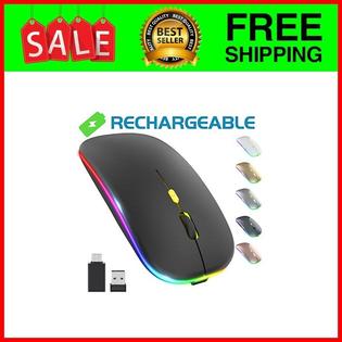 Okimo Doesnotapply Led Wireless Mouse Rechargeable Slim Silent Mouse 2 4g Portable Mobile Okimo Doesnotapply Led Wireless Mouse Rechargeable Slim Silent Mouse 2 4g Portable Mobile