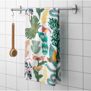 2 X Ikea Gruckan Hand Towel Multicolor 16x28