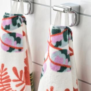 2 X Ikea Gruckan Hand Towel Multicolor 16x28