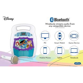 Ekids Disney Princess Bluetooth Portable Mp3 Karaoke Machine Player Light Show Store Hours Of Music Built In Memory Sing Ekids Disney Princess Bluetooth Portable Mp3 Karaoke Machine Player Light Show Store Hours Of Music Built In Memory Sing