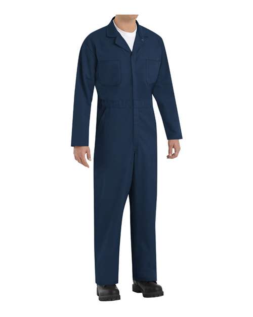 Red Kap CT10L Twill Action Back Coverall Long Sizes
