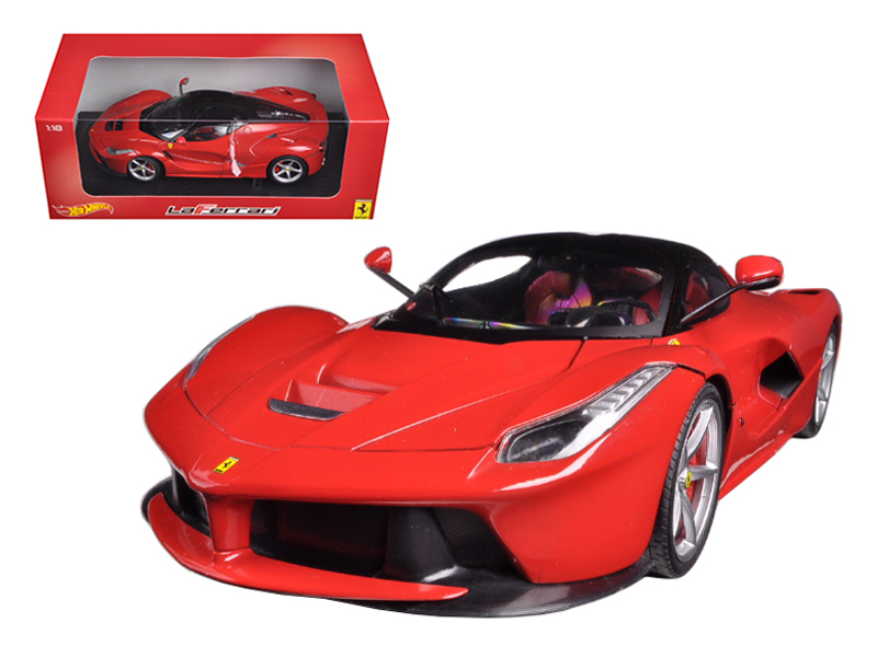 Hot Wheels Ferrari Laferrari F70 Hybrid Red 1/18 Diecast Car Model by Hot Wheels