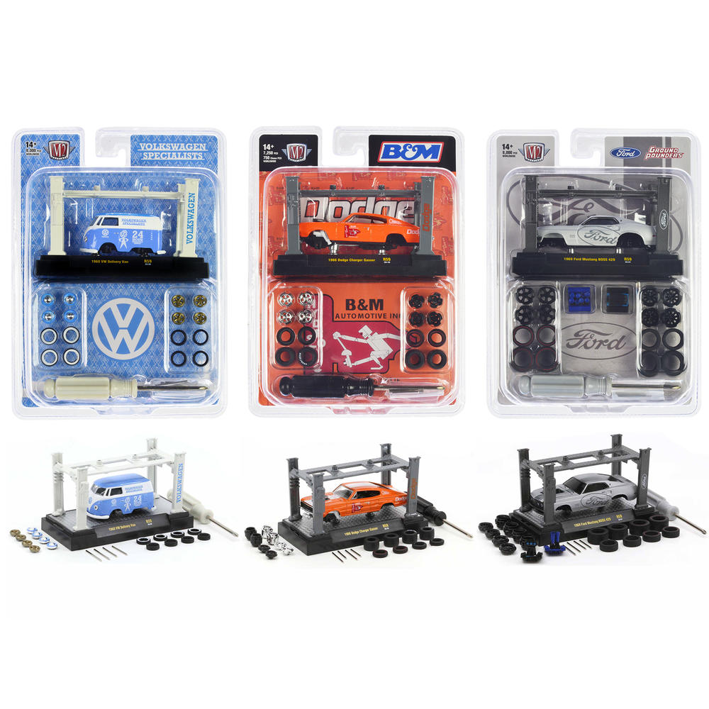 M2 Model Kit 3 piece Car Set Release 59 Limited Edition to 8000 pieces ...