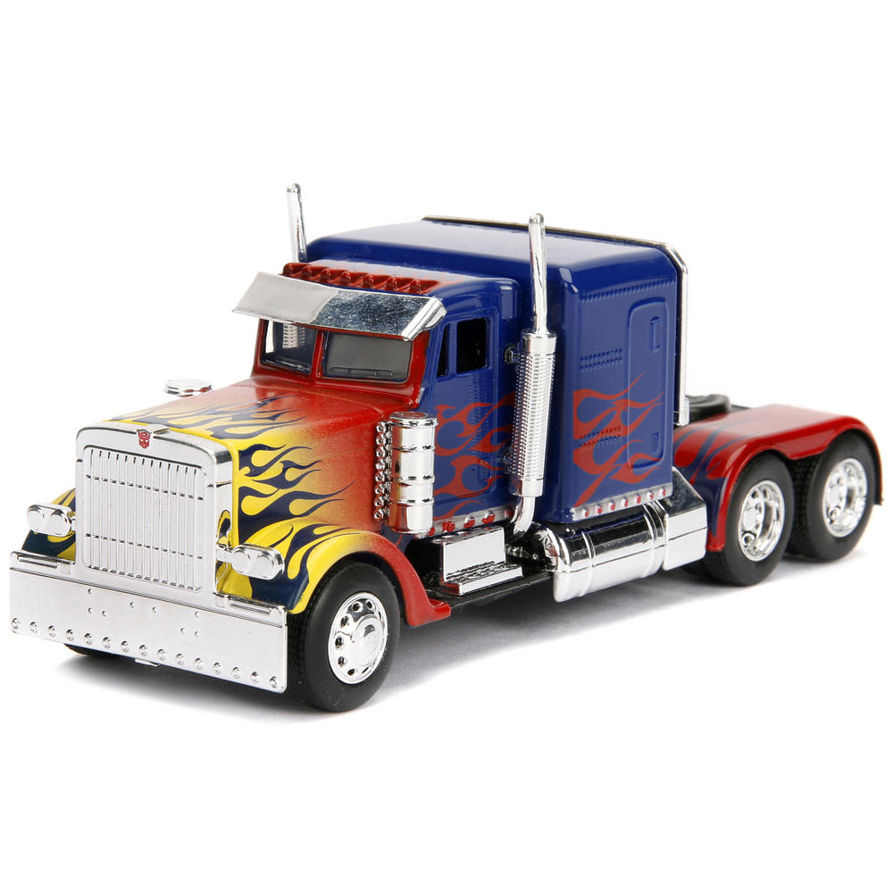 JADA "Transformers" Optimus Prime Trucks Set of 3 pieces "Hollywood Rides" Series 1/32 Diecast Model Cars by Jada