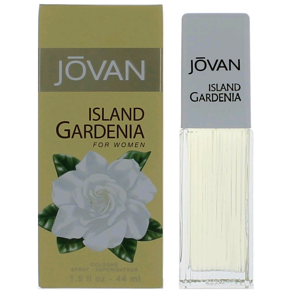 Coty Jovan Island Gardenia by Coty, 1.5 oz Cologne Spray for Women