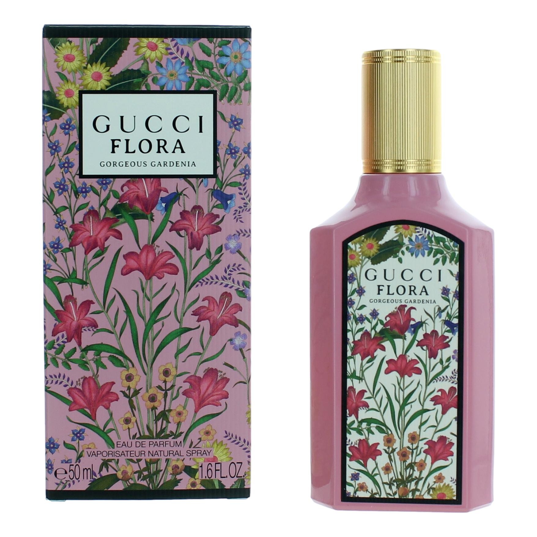 Gucci Flora Gorgeous Gardenia by Gucci, 1.6 oz Eau De Parfum Spray for Women