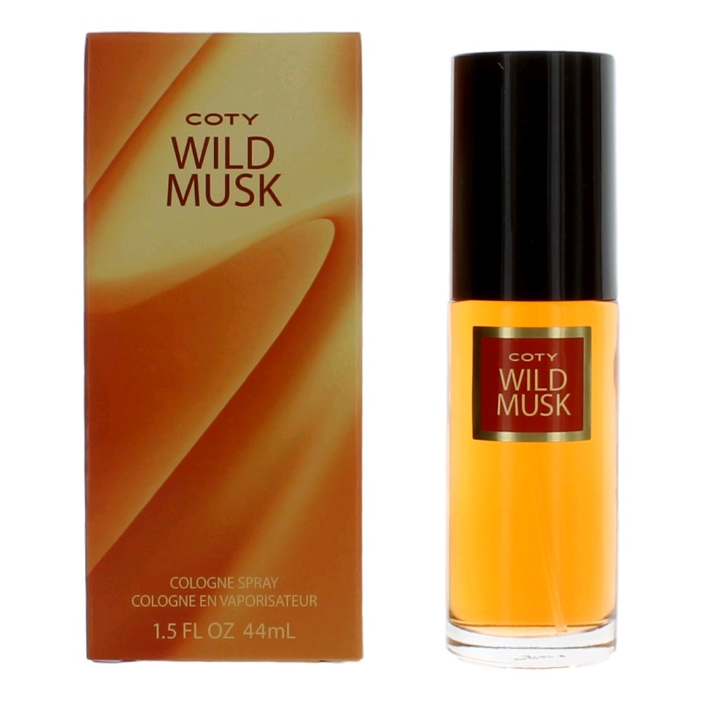 Coty Wild Musk by Coty, 1.5 oz Cologne Spray for Women