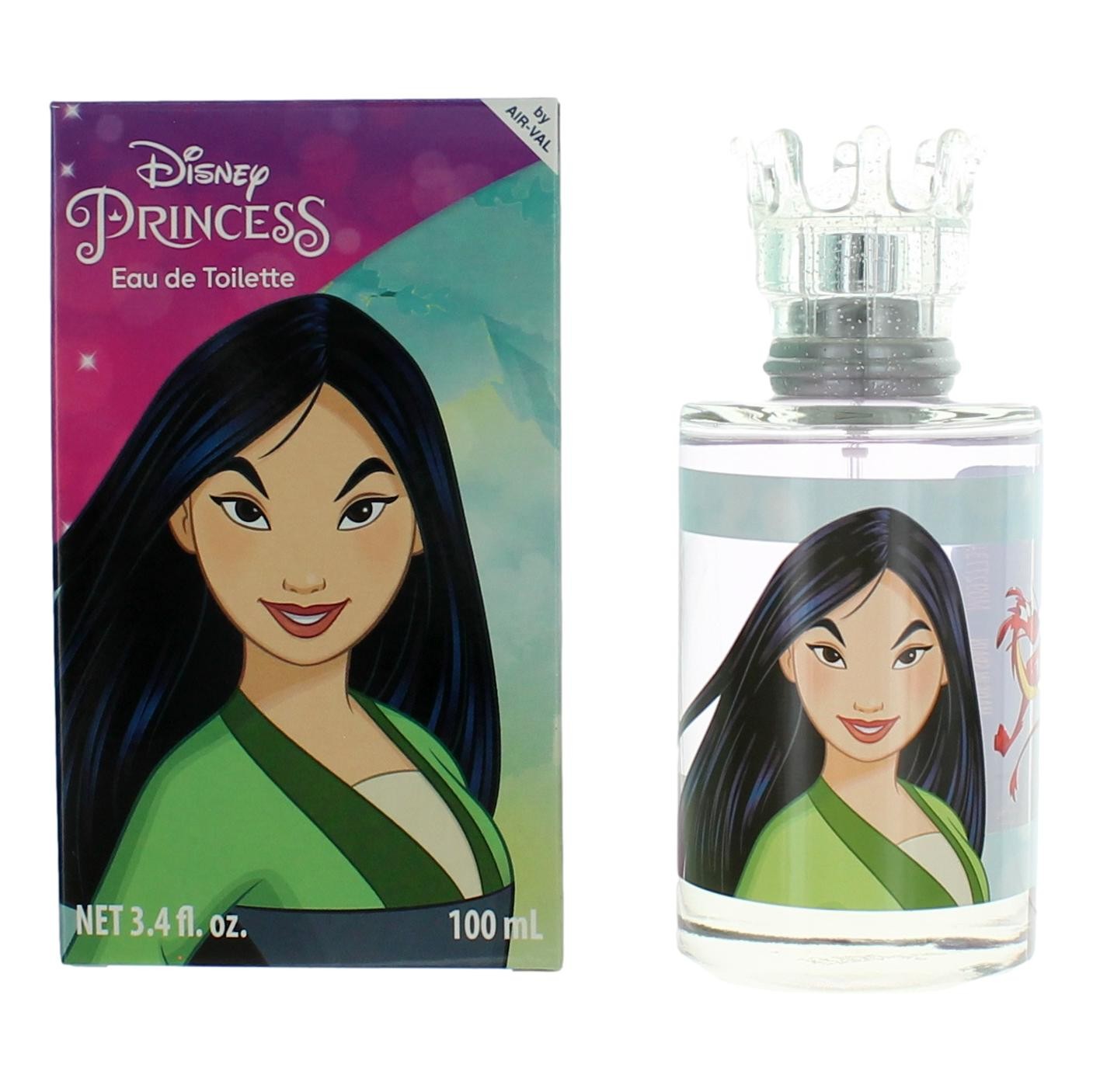 Disney Princess Mulan by Disney Princess, 3.4 oz Eau de Toilette Spray for Girls