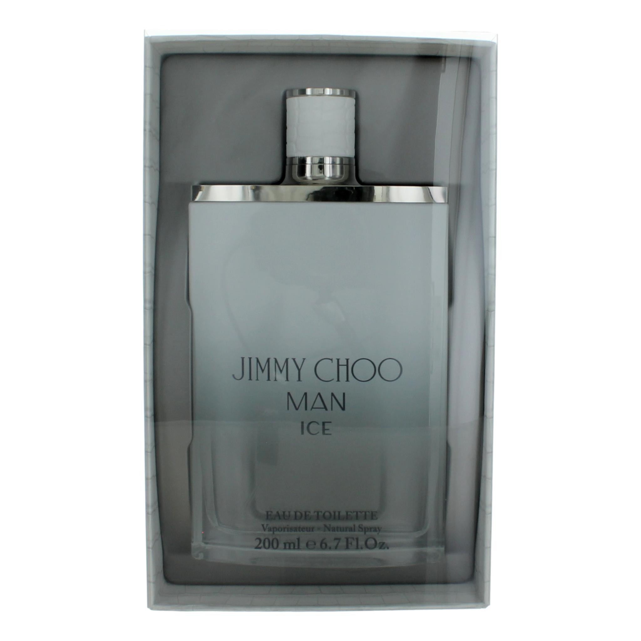 Jimmy Choo Man Ice by Jimmy Choo, 6.7 oz Eau De Toilette Spray for Men