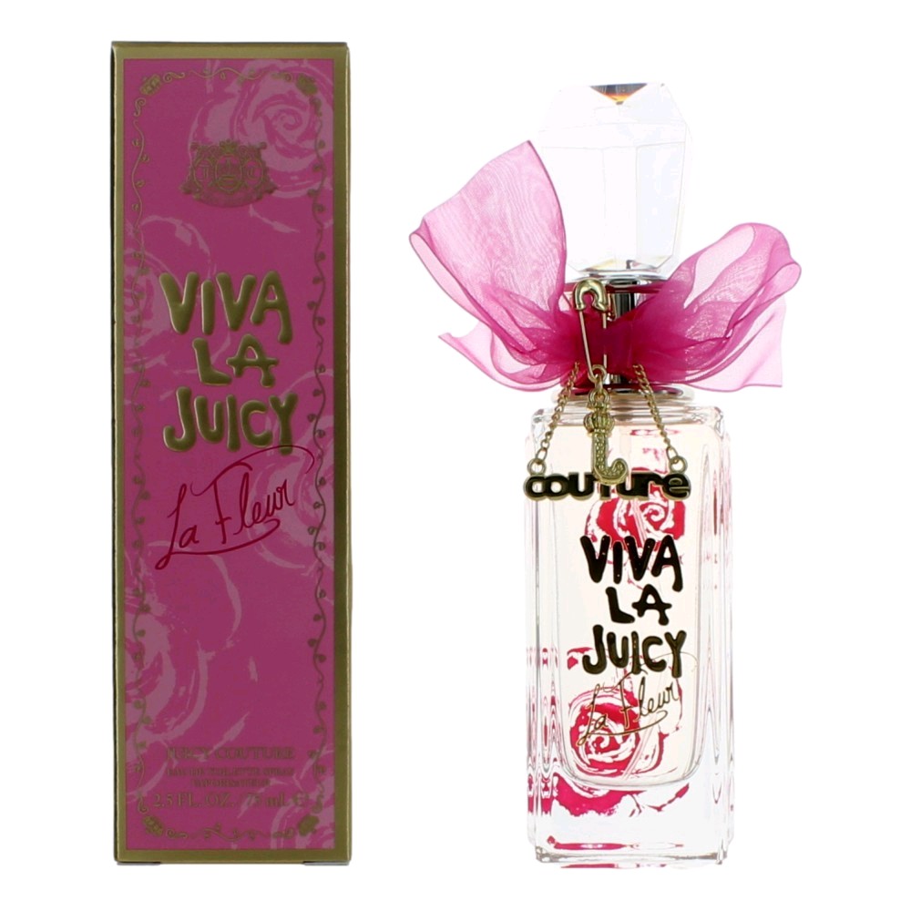 Juicy Couture Viva La Juicy La Fleur  by Juicy Couture, 2.5 oz Eau de Toilette spray for Women