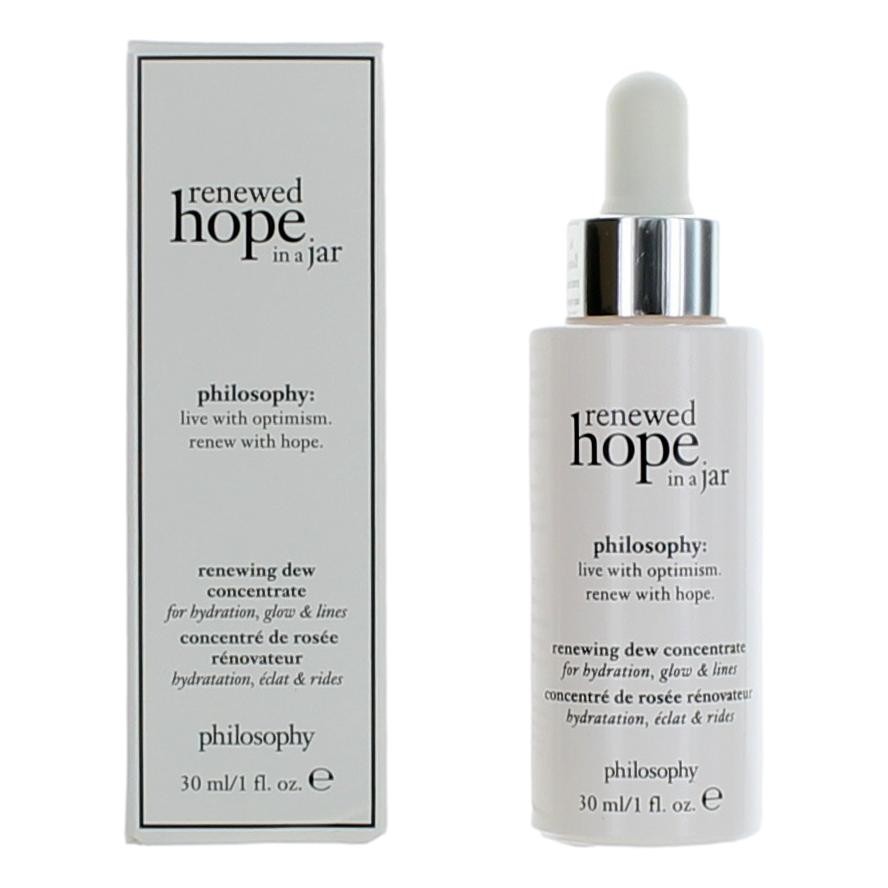 Philosophy Renewed Hope in a Jar by Philosophy, 1 oz Renewing Dew Concentrate for Unisex