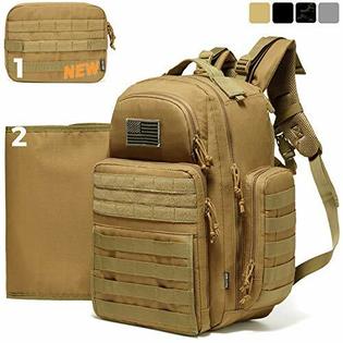 Diaper Bag Backpack For Dad Dbtac Tactical Travel Baby Nappy Bag For Men Tan