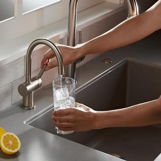Insinkerator F Hc3300c Insinkerator Modern Instant Hot And Cold Water Dispenser Faucet Chrome