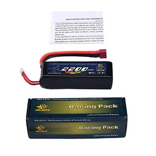 Melasta Melasta 14 8v 2200mah 50c 4s Rc Lipo Battery Pack With Deans T Plug For Rc Boat