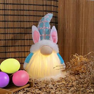 Download Brand Gehydy Gehydy Easter Gnome Handmade Easter Decoration 2021 New Spring Easter Blue