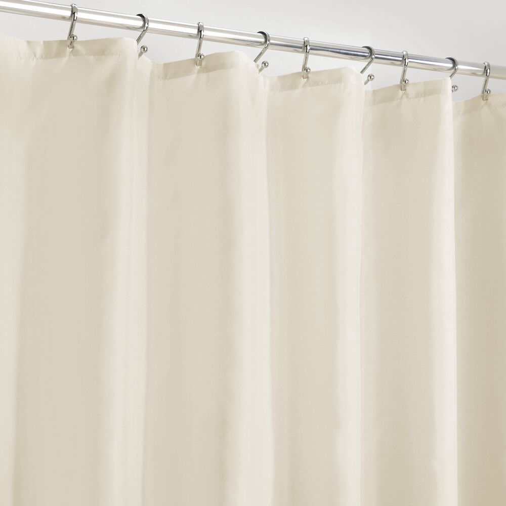 Water Repellent Fabric Shower Curtain Liner, Can You Use Fabric Shower Curtain Without Liner