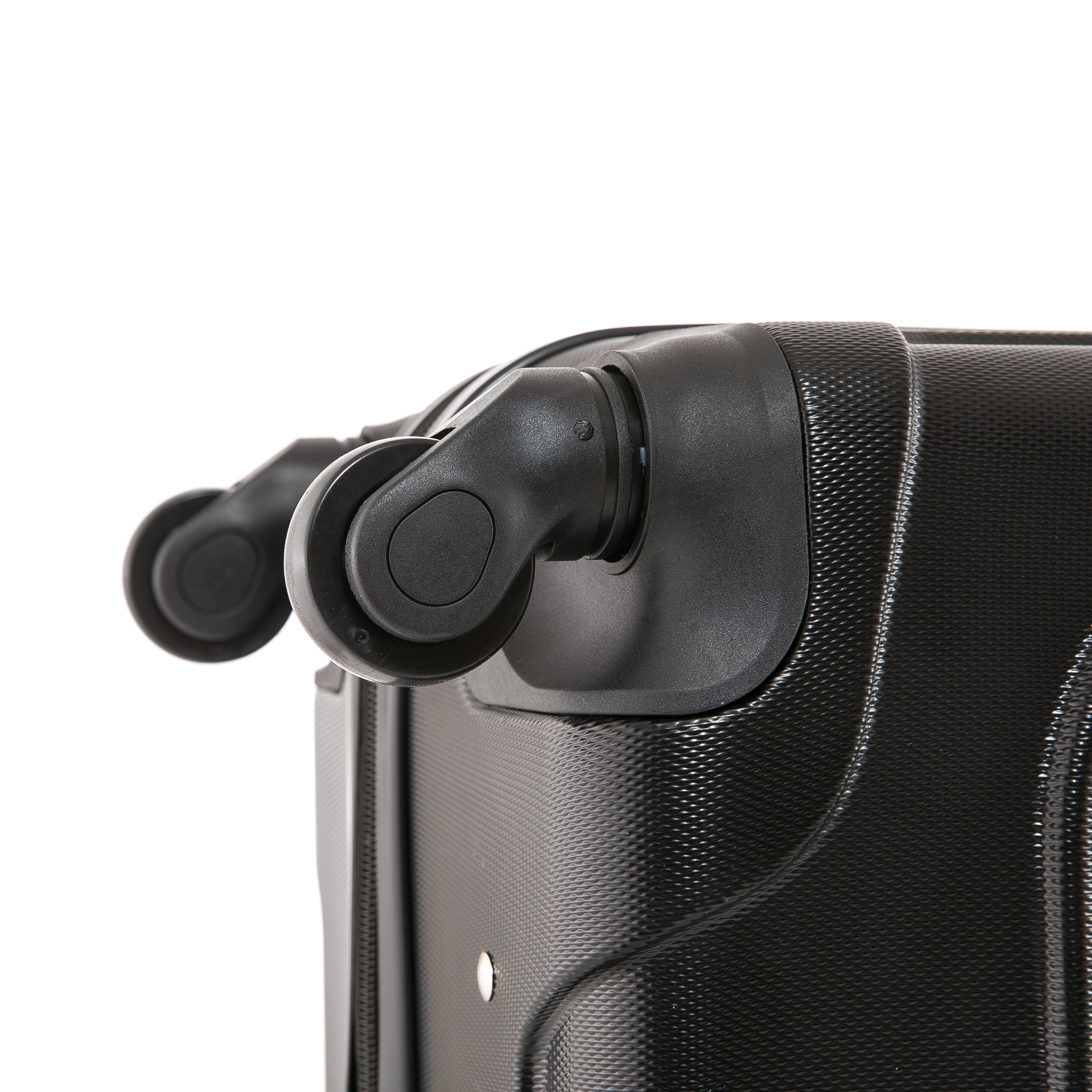InUSA Endurance Lightweight Hardside Spinner 3 Piece Luggage set  20'',24'', 28'' inch Black