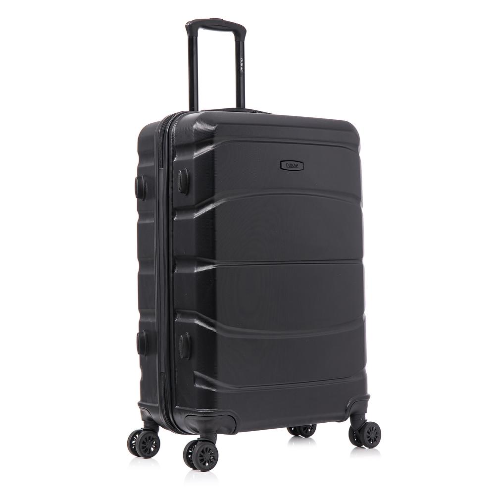 DUKAP Sense Lightweight Hardside Spinner Luggage 28" Black