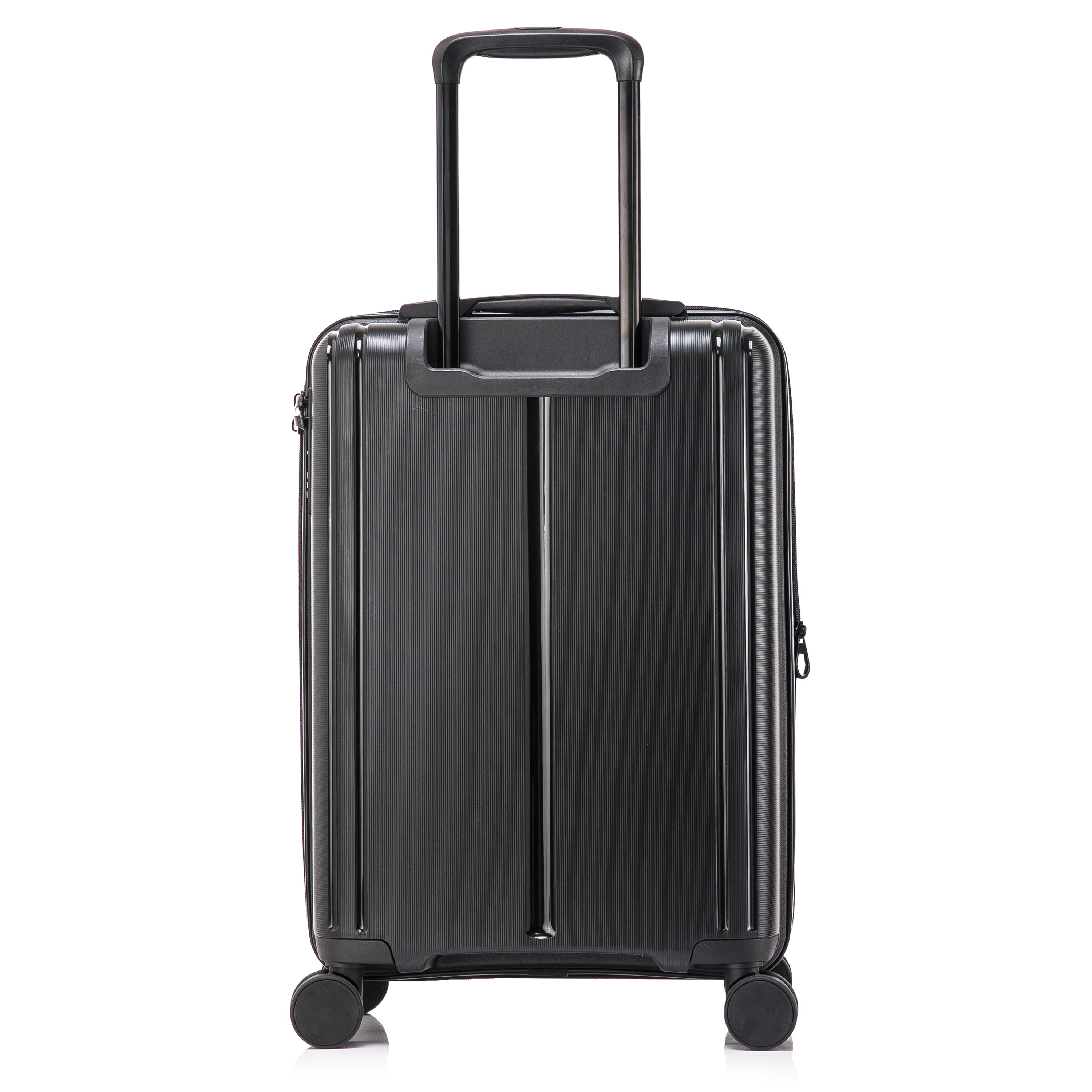 DUKAP Airley Lightweight Hardside Spinner Luggage 20" Carry-On Black