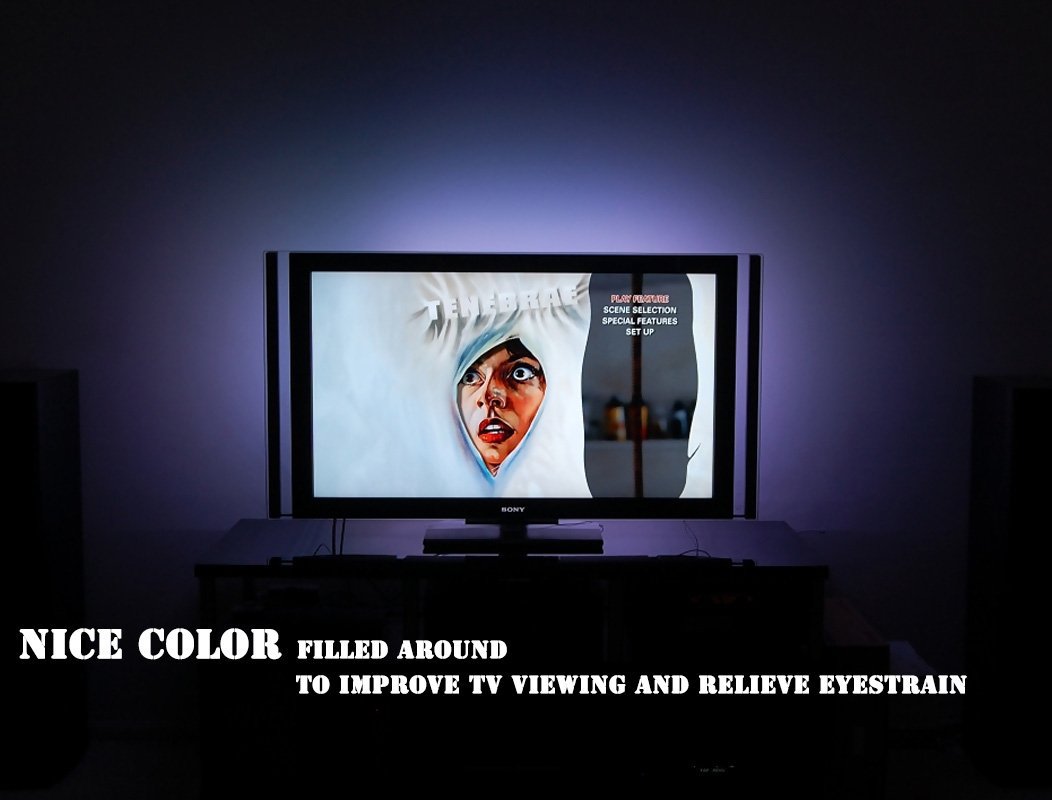 Rgb Tv Bias Lighting Usb Led Strip Lights Hedorance Hedorance