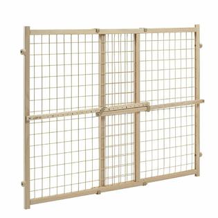 Evenflo Position And Lock Tall Pressure Mount Wood Gate Expands From 31 50