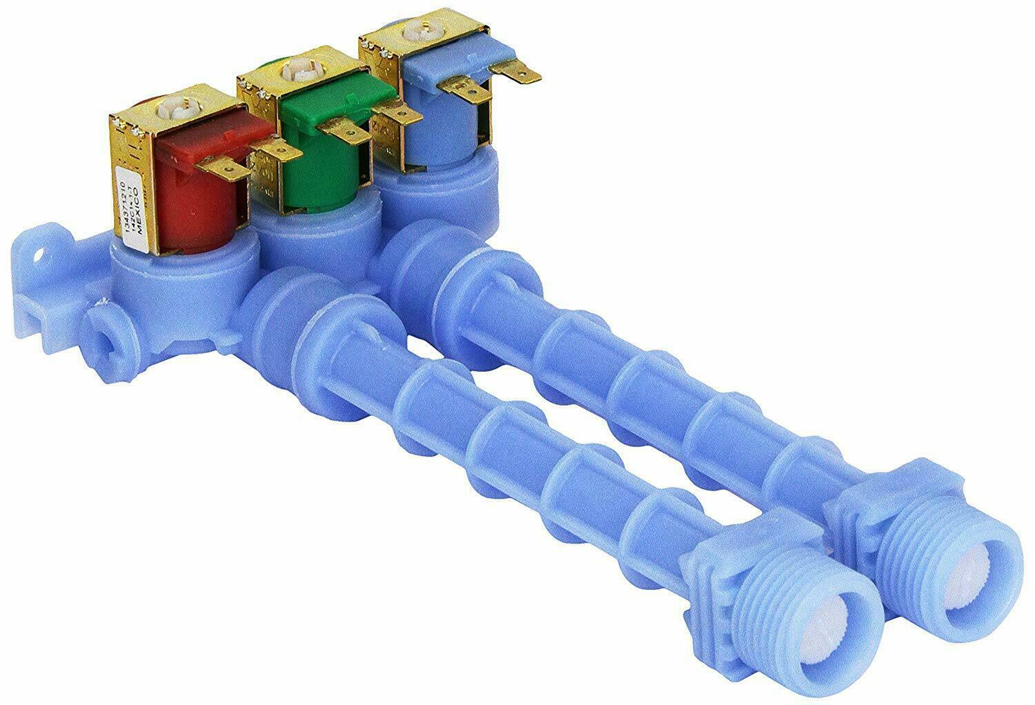 134371220 Water Inlet Valve For Frigidaire Affinity Fafw3511kw0 Fafw3517kr1 Fafw3801lw3