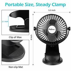 Battery Powered Clip On Fan