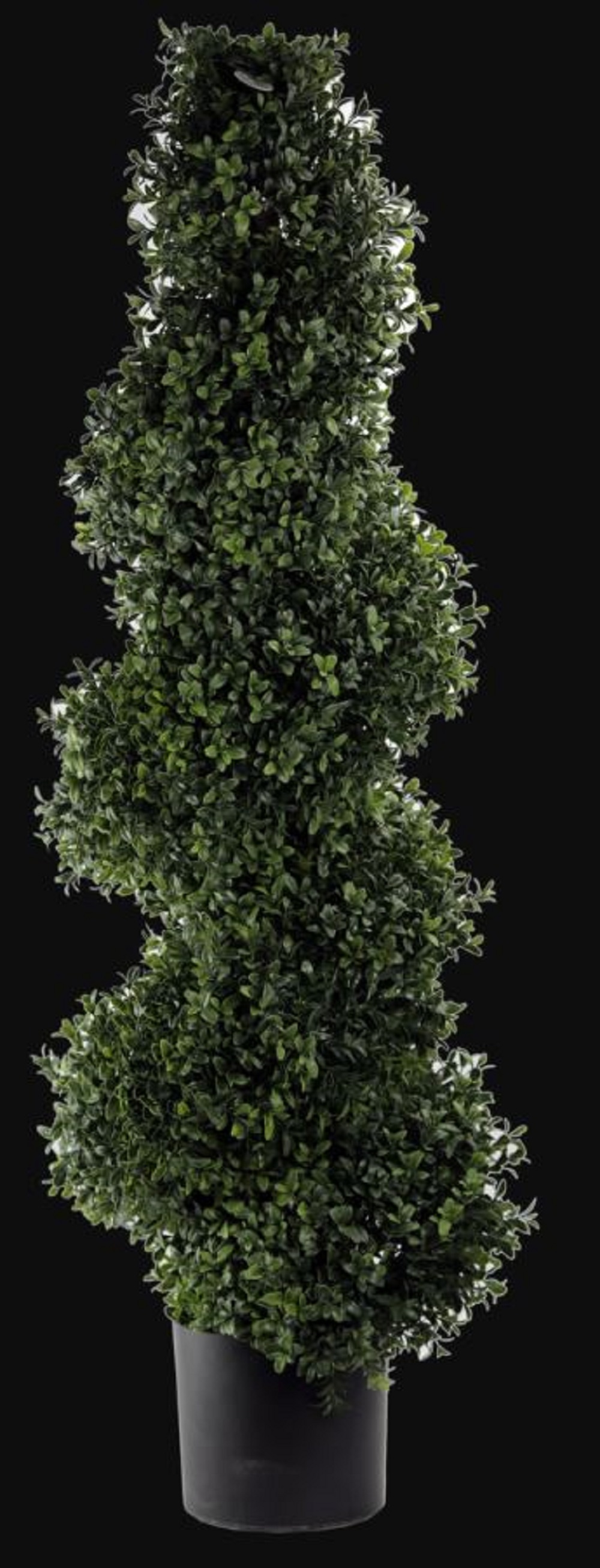 Regency 45" Artificial Deluxe Spiral Boxwood Topiary