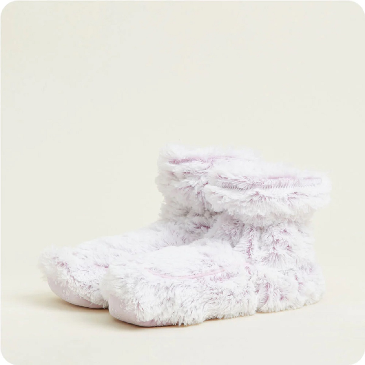 Warmies Plush Microwavable Lavender Scented Boots Lavender