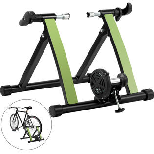 Vevor Bike Trainer Stand Magnetic Resistance Bicycle Indoor Exercise Training Green