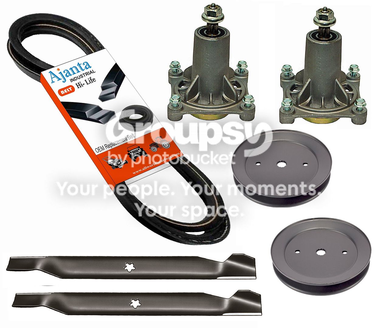 Cinghia Per Tosaerba A Gas Craftsman Cinghia Lame Ponte 42 Per Tosaerba Poulan Pro PB195H42LT, PB20H42YT, PP19A42 – Nuova Originale Pb195h42lt Rebuild Kit