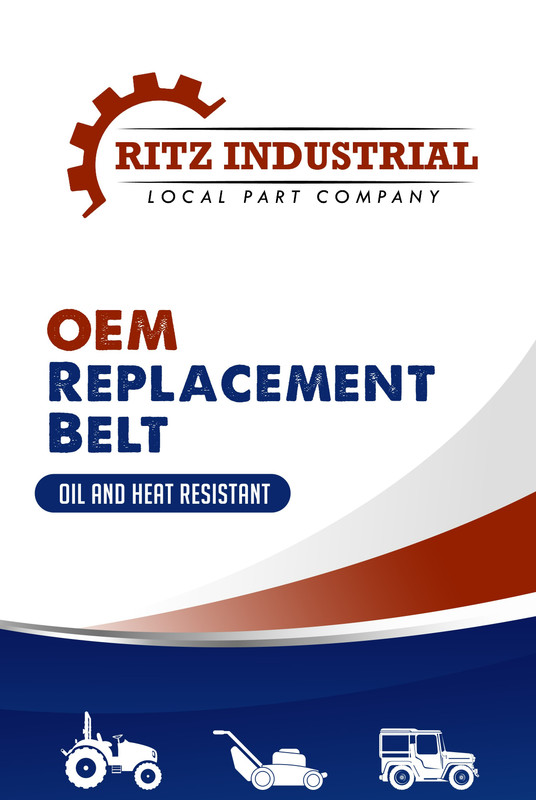 Ritz Industrial Replacement Belt for Dixie Chopper 30236-0 L x W 130 1/2" x 5/8" Fits Models Dixie Chopper 60" ZTR