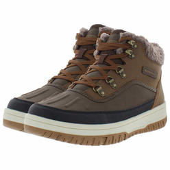 Weatherproof Men's Slope Size 10 Lace-Up Sneaker Boot, Brown New Without Box