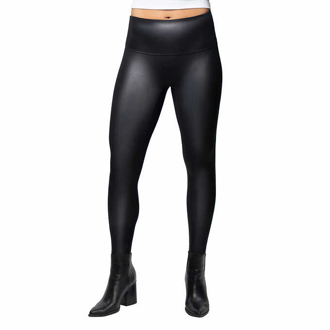 Photo 1 of Jane and Bleecker Ladies' Size Large, Faux Leather Legging, Black