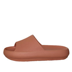 32 Degrees Women's Size Medium (7.5-8.5) Cushion Slide Shower Sandal, Orange