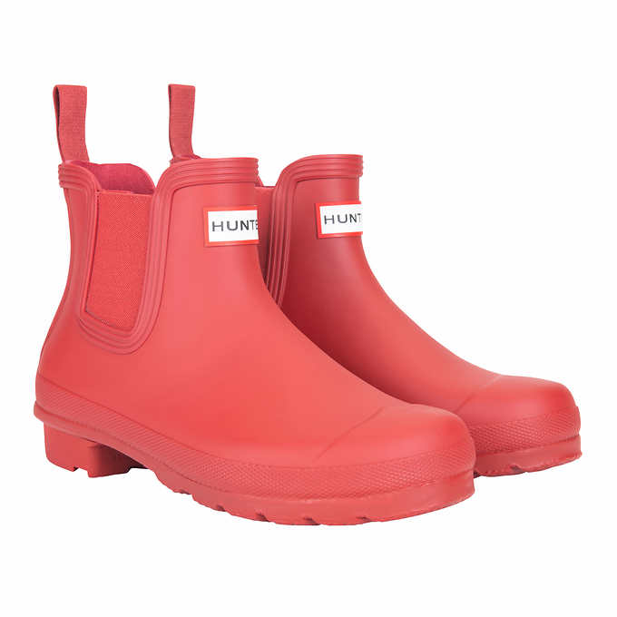 Hunter Ladies' Size 6, Original Chelsea Rain Boot, Red, New in Box