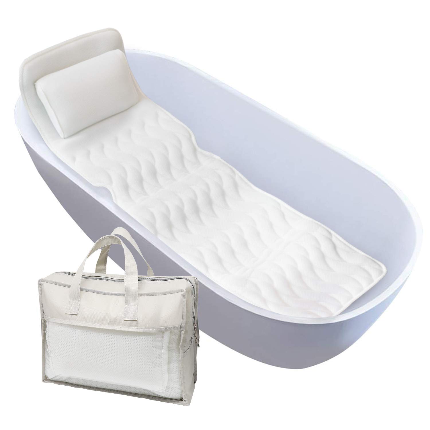 Luxury Bath Tub Spa Booster Seat, Bathtub Cushion To Sit On