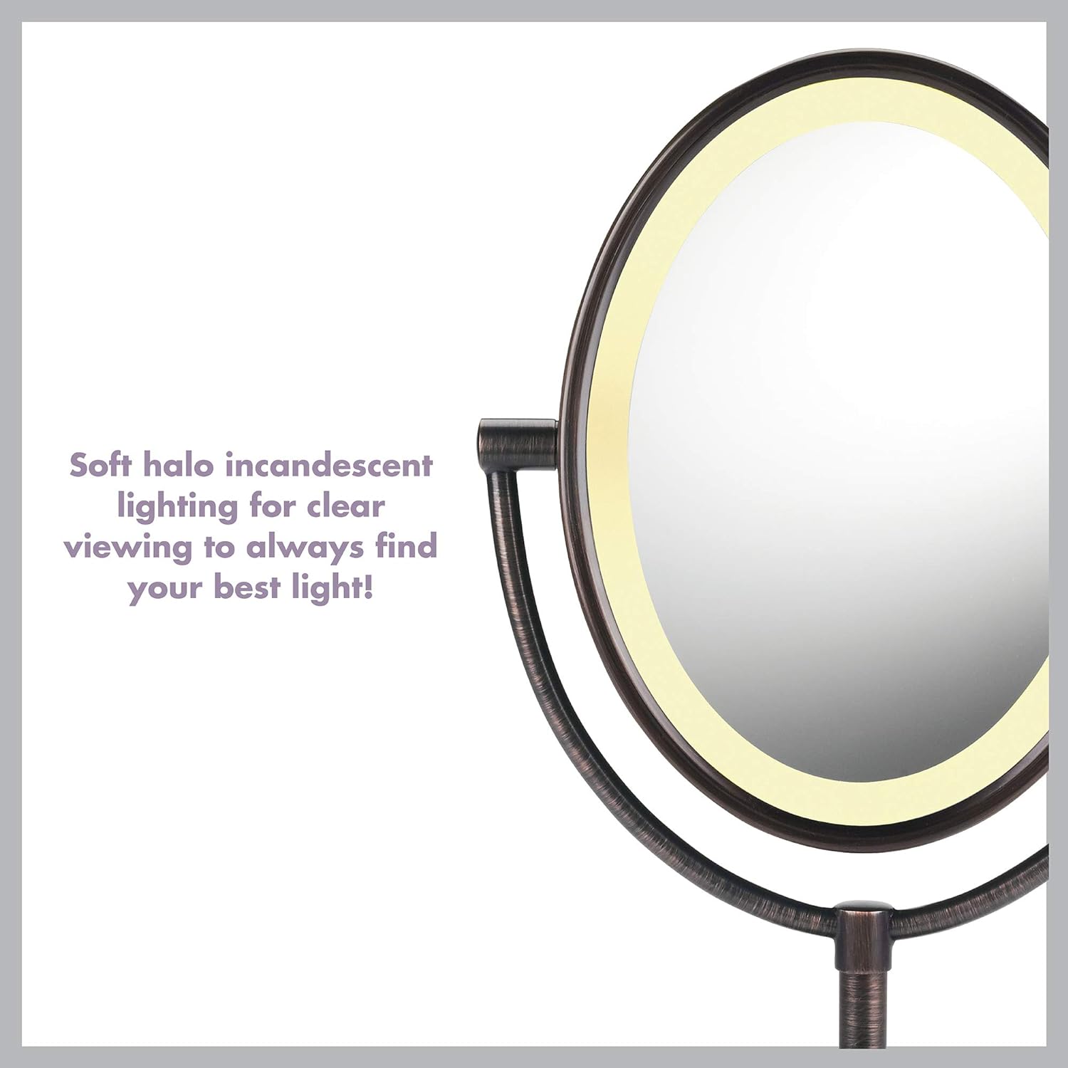 Generic Conair Reflections Double Sided, Conair Reflections Double Sided Lighted Vanity Makeup Mirror