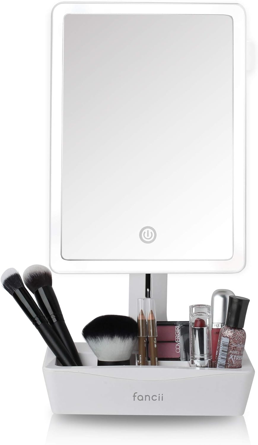 Fancii Led Lighted Large Vanity Makeup, Fancii 10x Magnifying Led Lighted Makeup Mirror