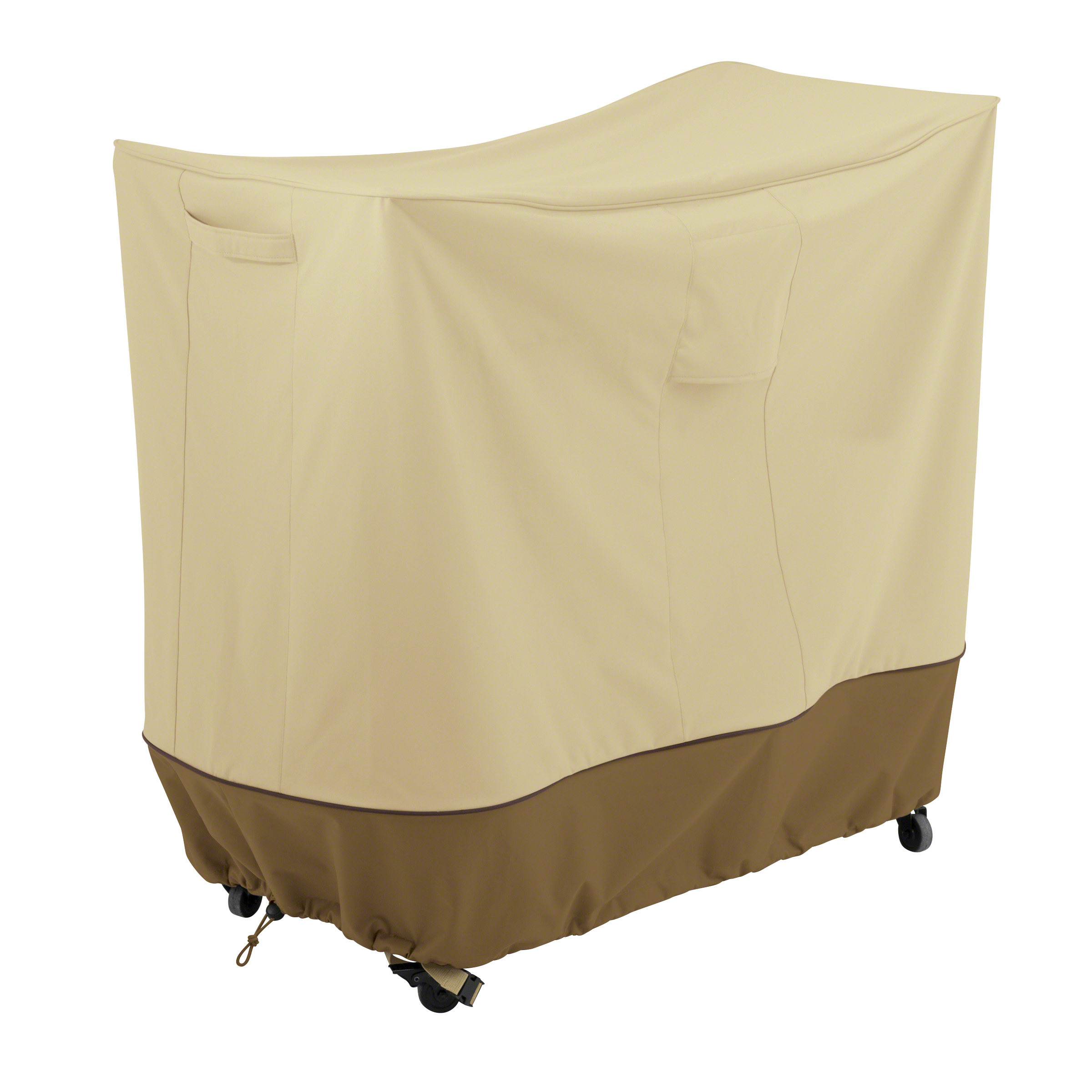 Classic Accessories Veranda Double Handle Bar Cart Cover-Durable and Water Resistant Outdoor Cover