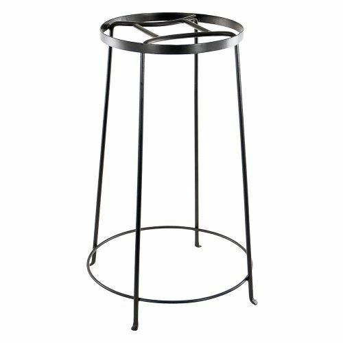 Achla Designs FB-33 Argyle IV Wrought Iron Plant Stand, 24-inch H, Graphite