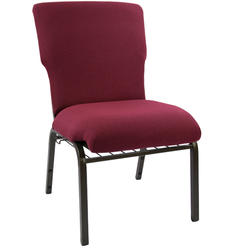 Flash Furniture EPCHT-104 21 in. Advantage Discount Church Chair, Maroon