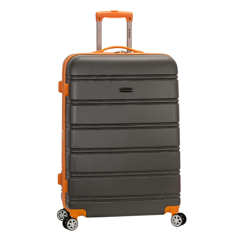 Rockland 28" Expandable Abs Dual Wheel Spinner Charcoal