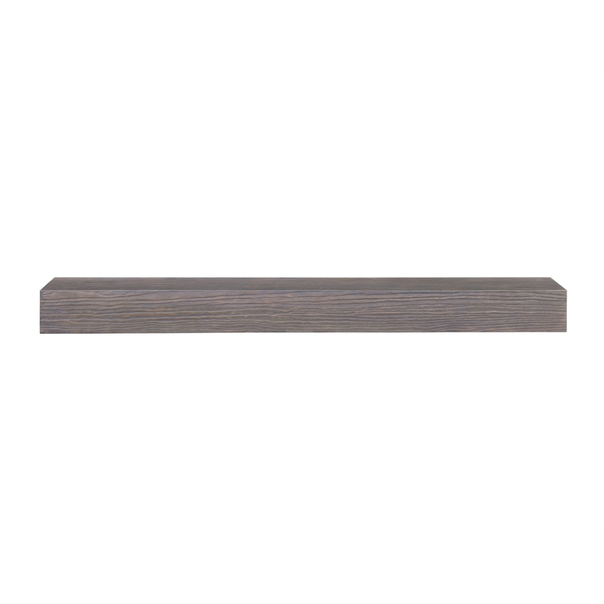 Pearl Mantels Corp. Zachary Non-combustible natural wood look 60" Shelf Little River Finish
