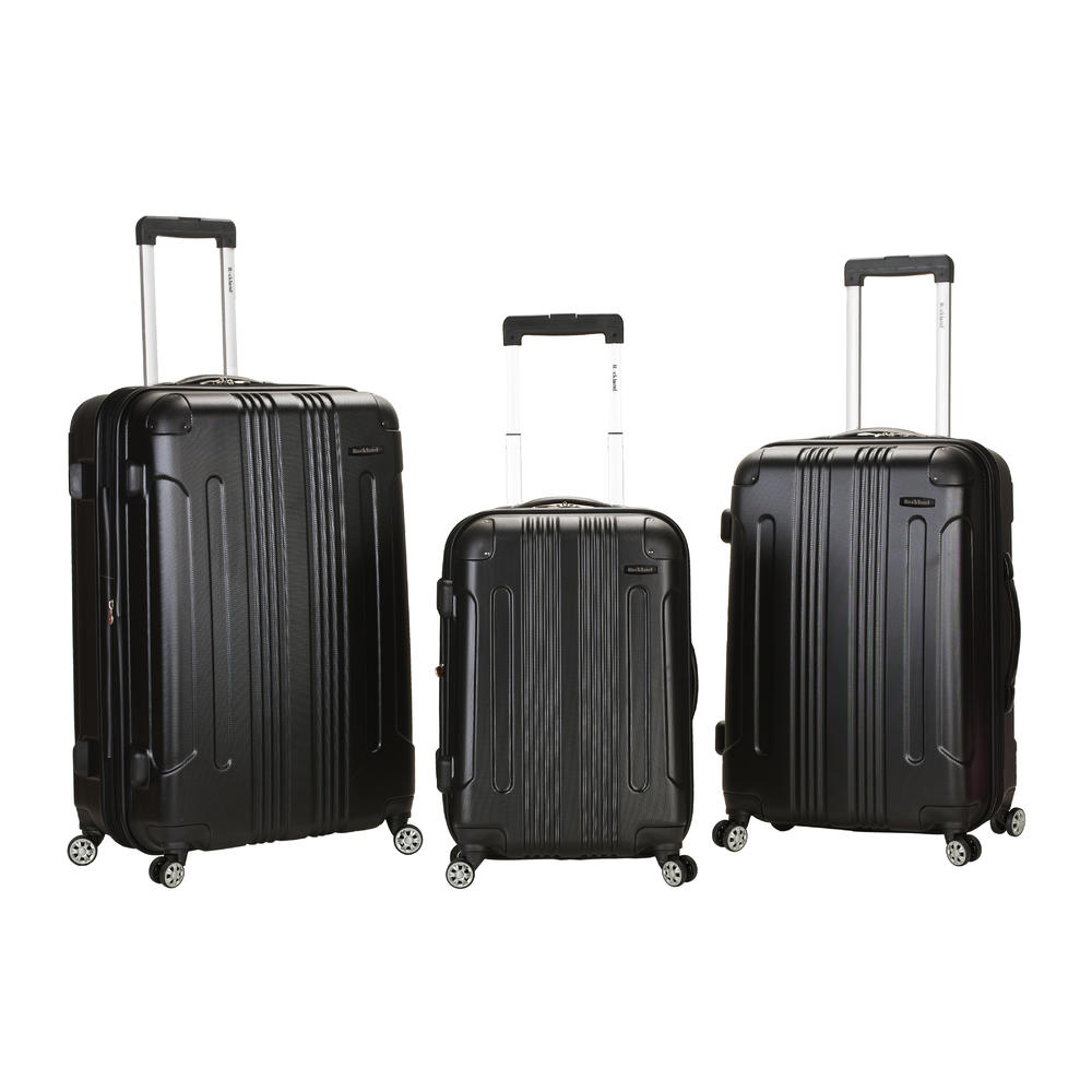 ROCKLAND 3 Pc Sonic Abs Upright Set - Black