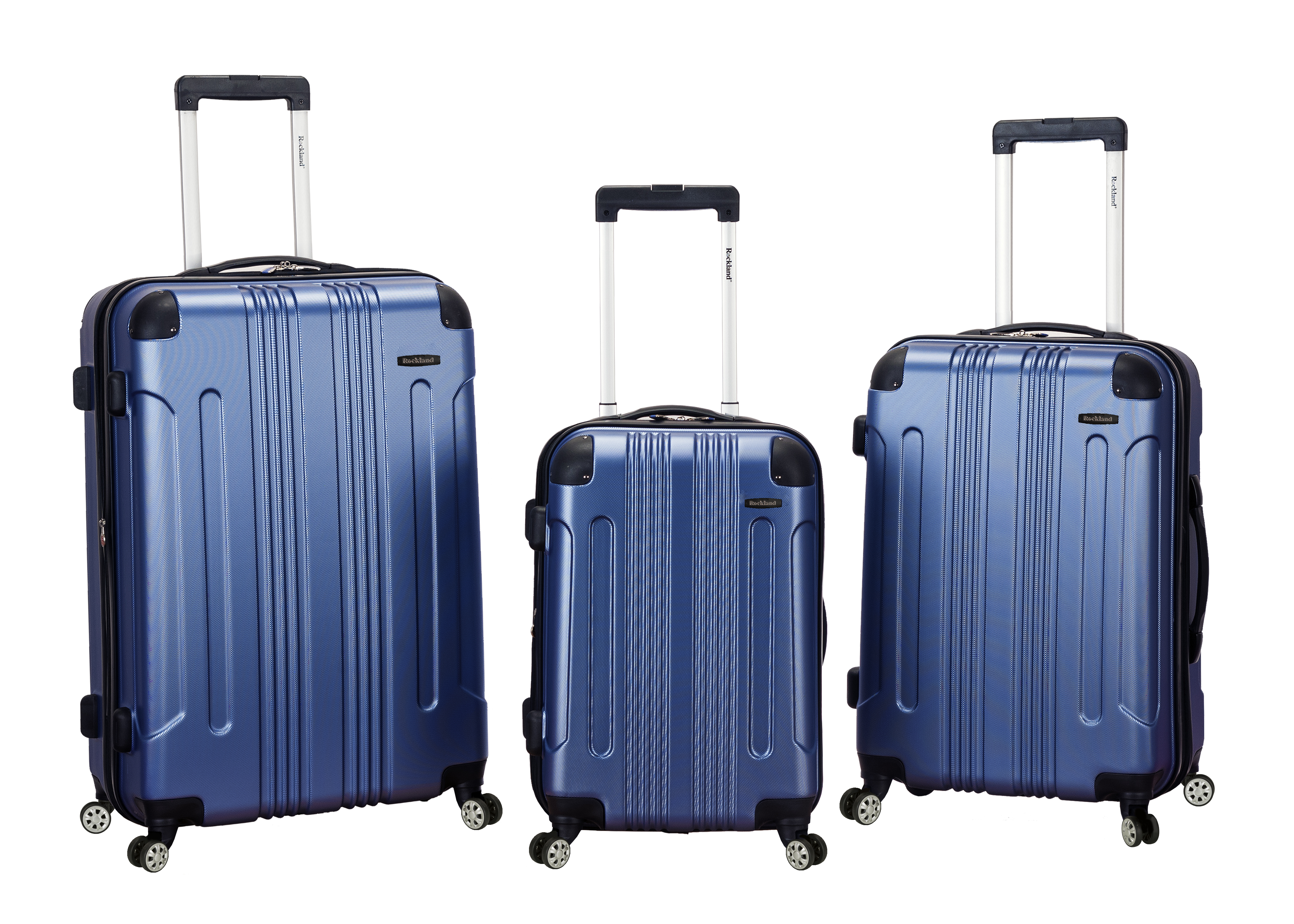 ROCKLAND 3 Pc Sonic Abs Upright Set - Blue