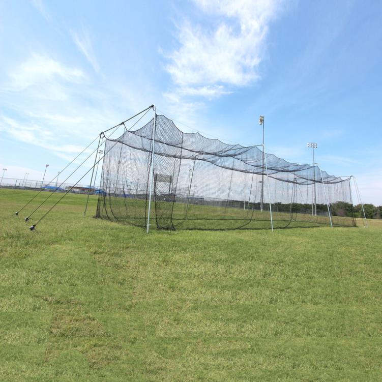 Cimarron Sports New Cimarron 50X12X10#24 Rookie Batting Cage And Cable Frame